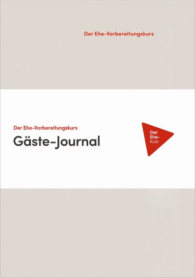 Buch - Der Ehe-Vorbereitungskurs - Gäste-Journal