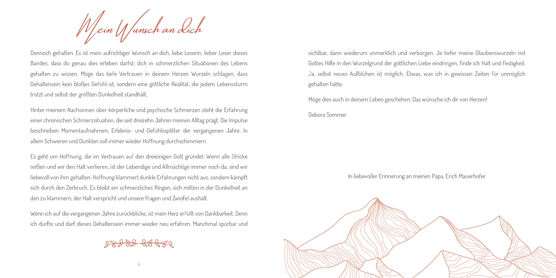 Geschenkbuch - Dennoch gehalten