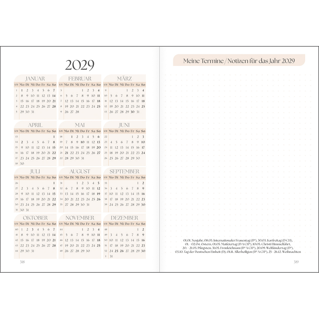 Buchkalender - Meine Ankerpunkte 2026 - Anker Kreis