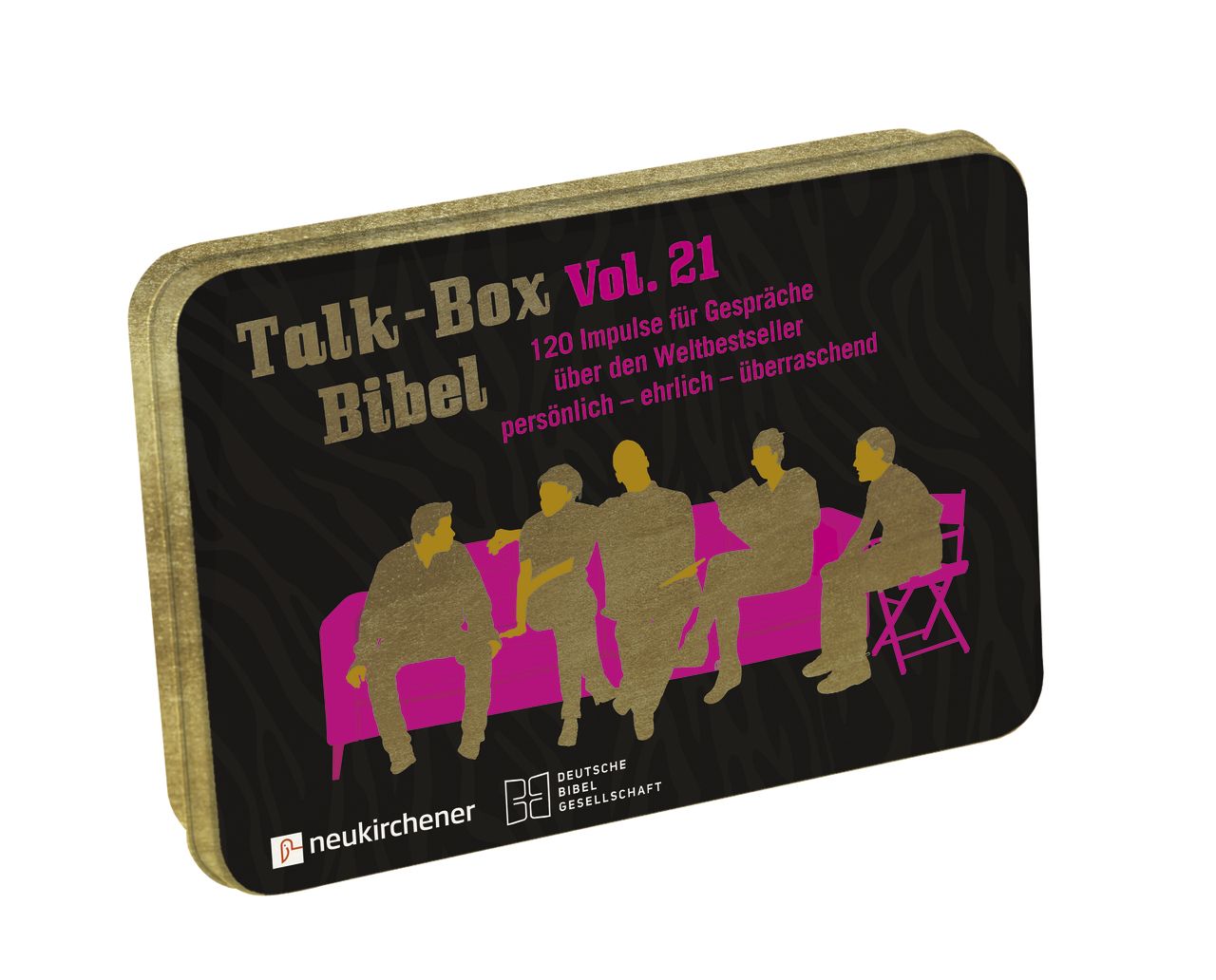 Talk-Box Vol. 21 - Bibel Karten-Box - Talk-Box Vol. 21 - Bibel - Stuhl Sofa Menschen Box