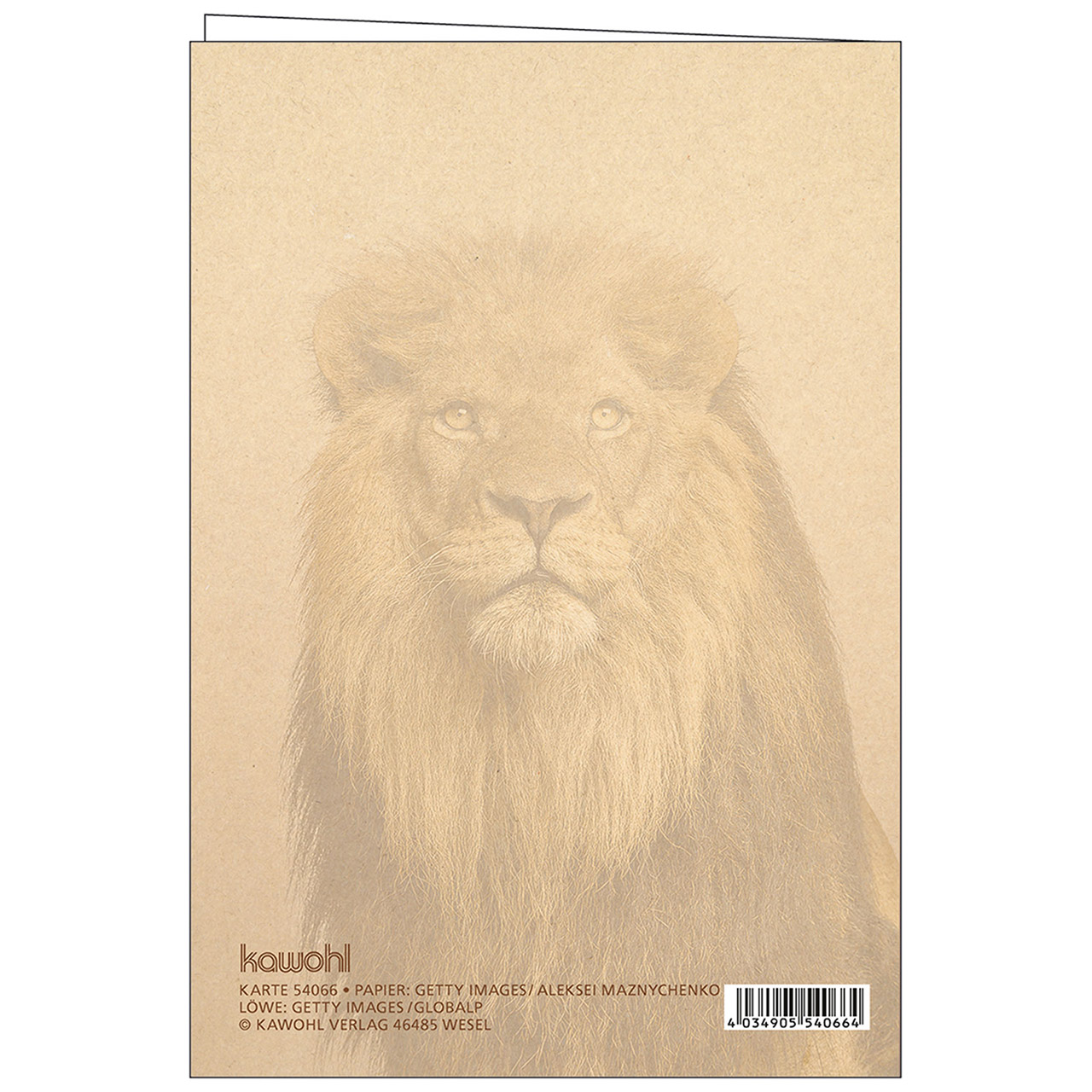 Faltkarte - Alles Gute zur Konfirmation - Löwe