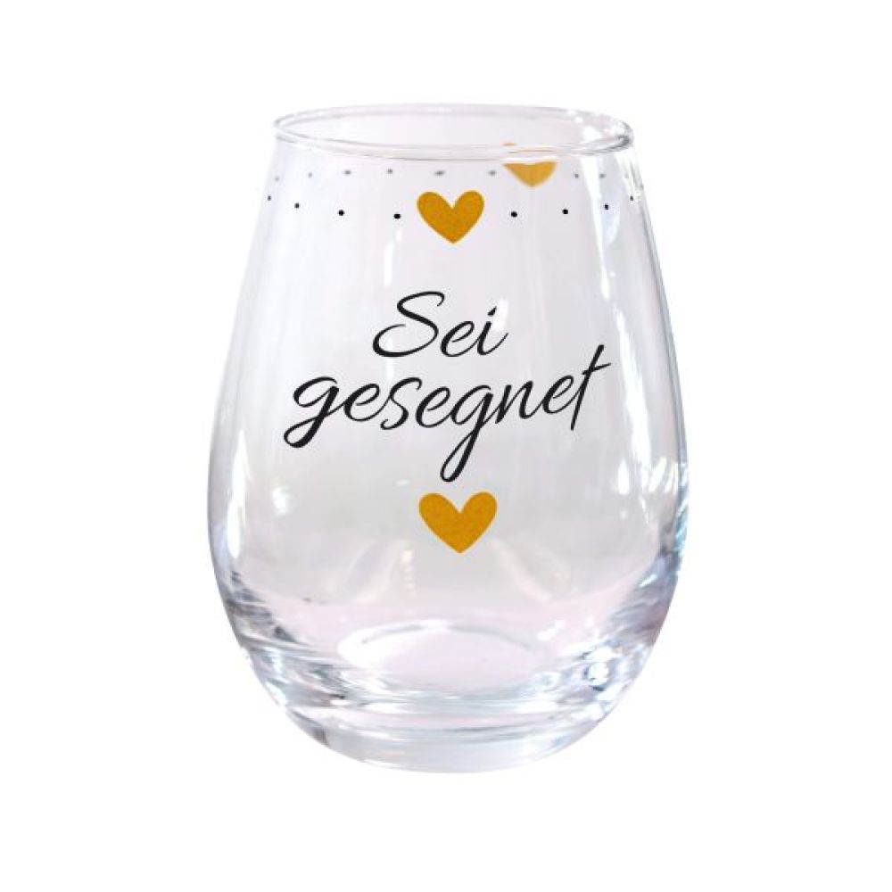 Tassen & Gläser - Geschenk-Set: Tasse und Glas "Sei gesegnet"