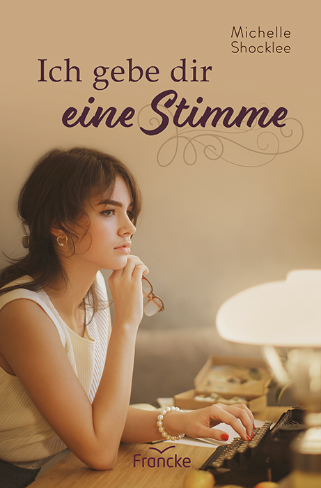 Buch - Ich gebe dir eine Stimme - Jugendliche Schreibmaschine Brille