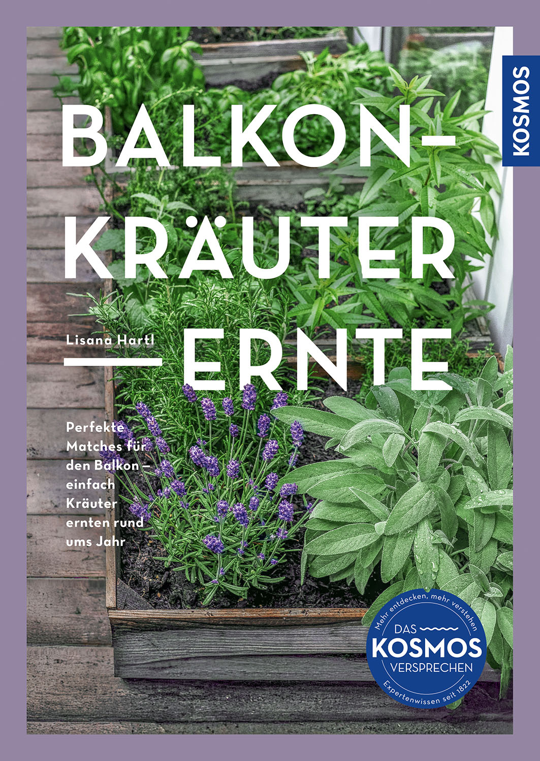 Buch - Balkon-Kräuter-Ernte
