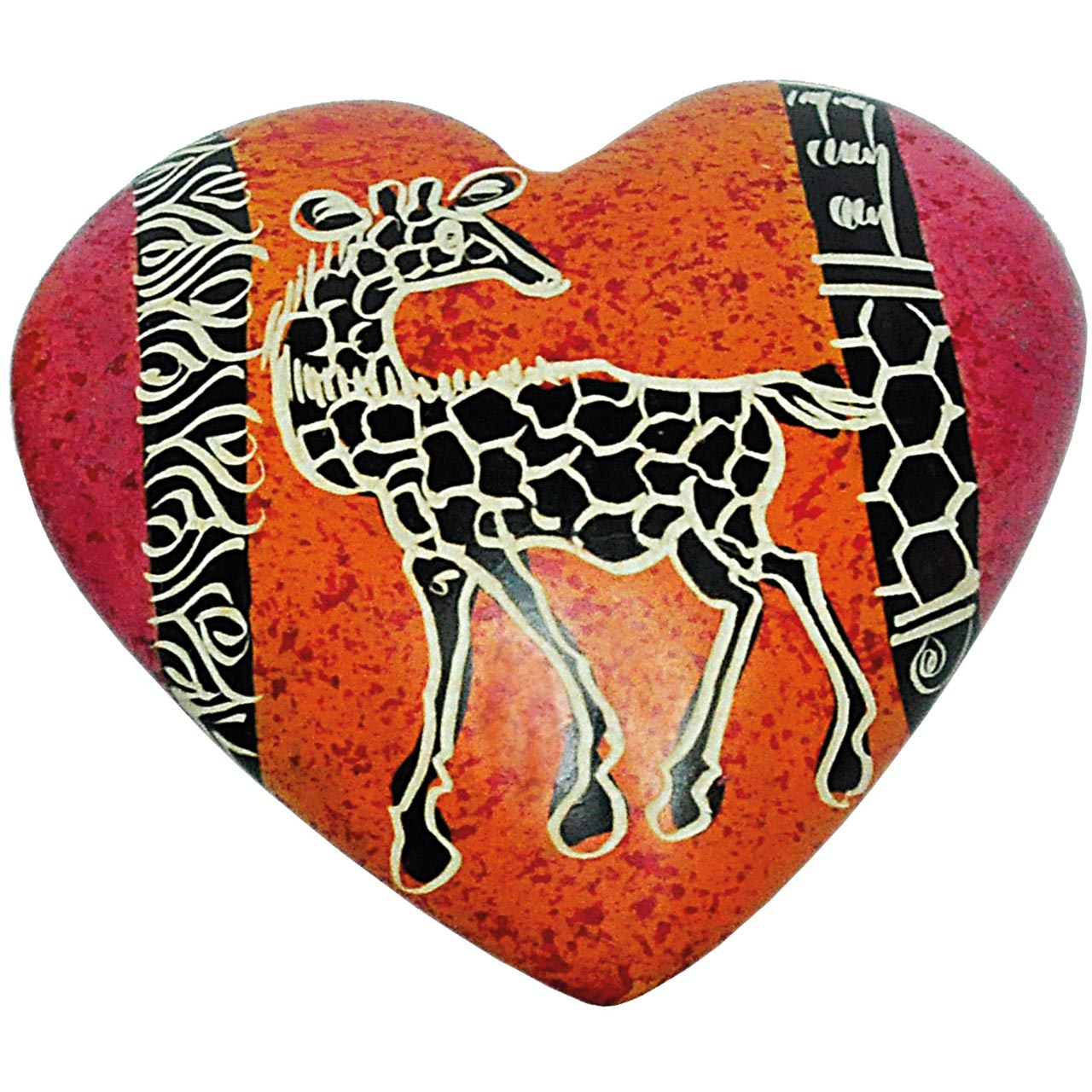 Handschmeichler - Das Herz sieht gut - Motiv: <i>Giraffe</i>