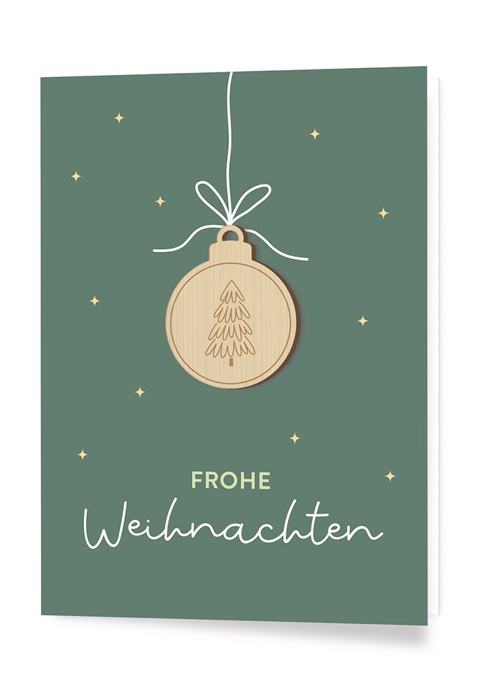 Faltkarte - Gesegnete Weihnachten