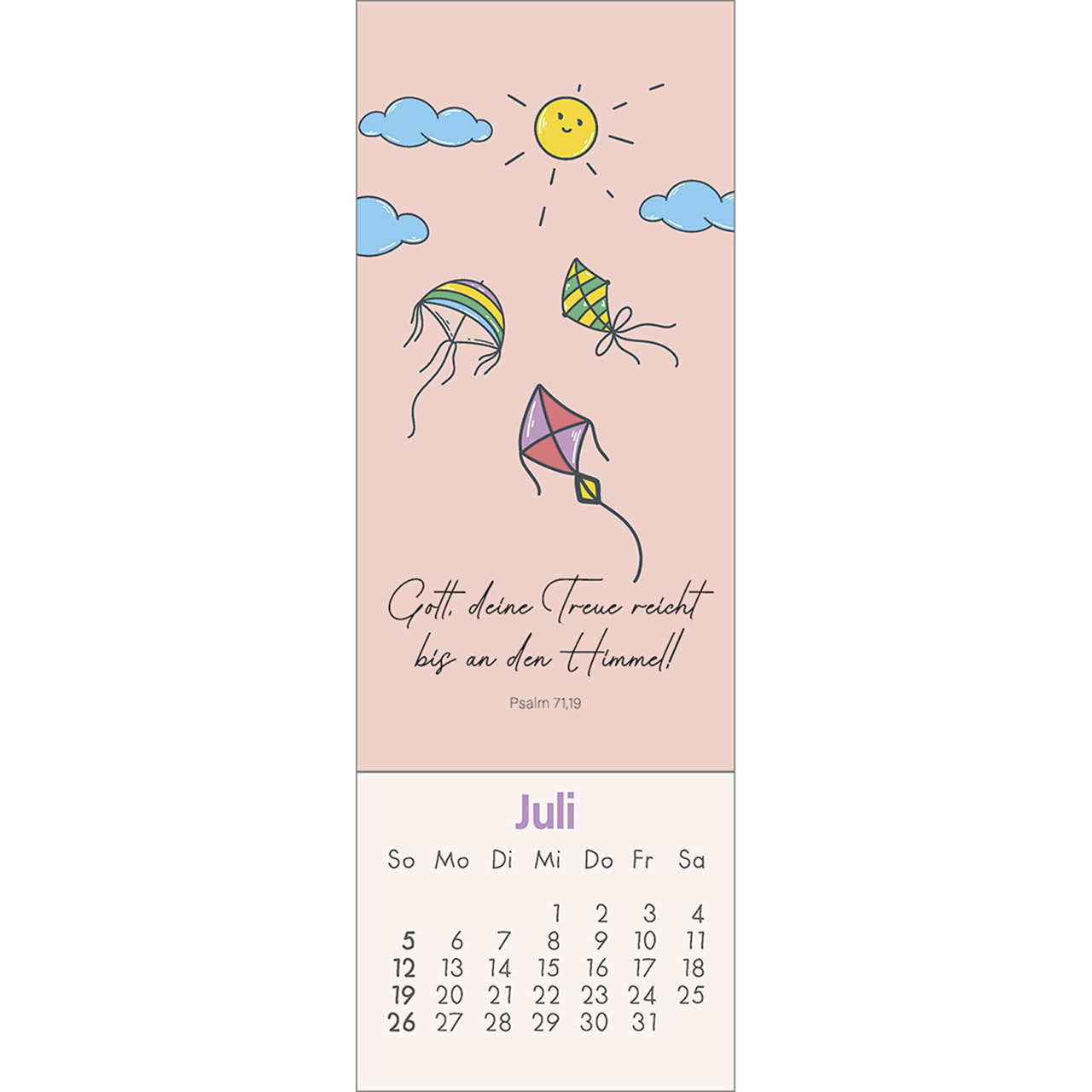Lesezeichenkalender - Mein wundervoller Lesezeichenkalender 2026