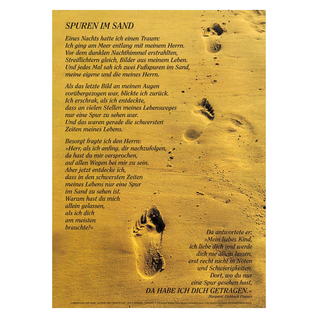 Spuren im Sand