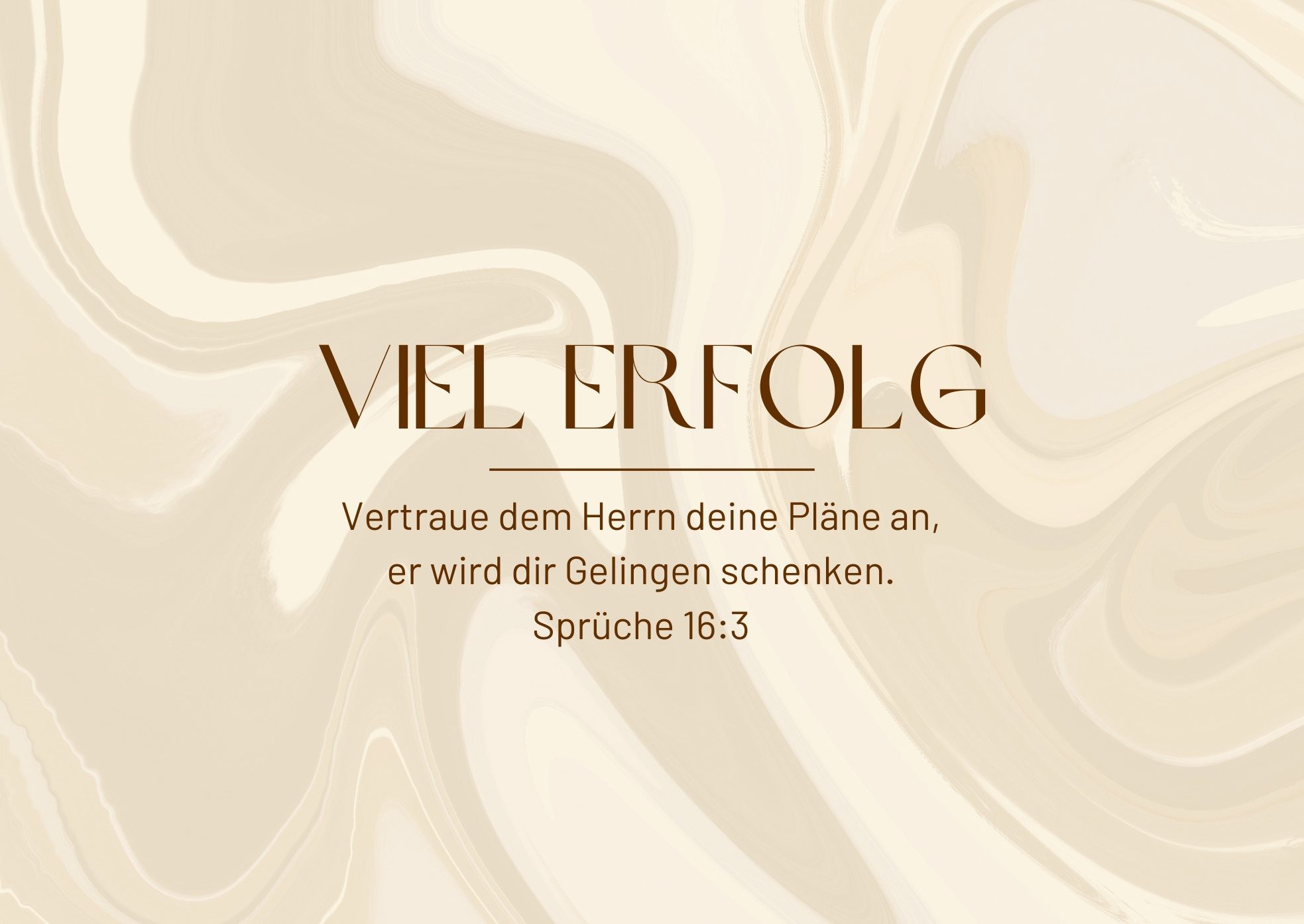 Postkarte 'Viel Erfolg'
