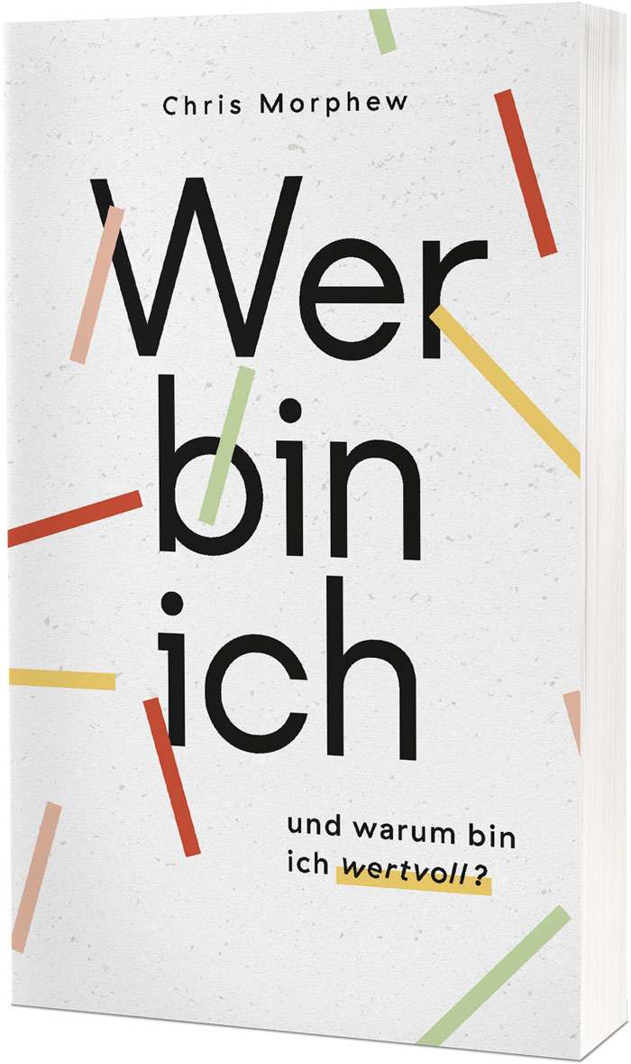 Buch - Wer bin ich und warum bin ich wertvoll? - Buch Striche Muster