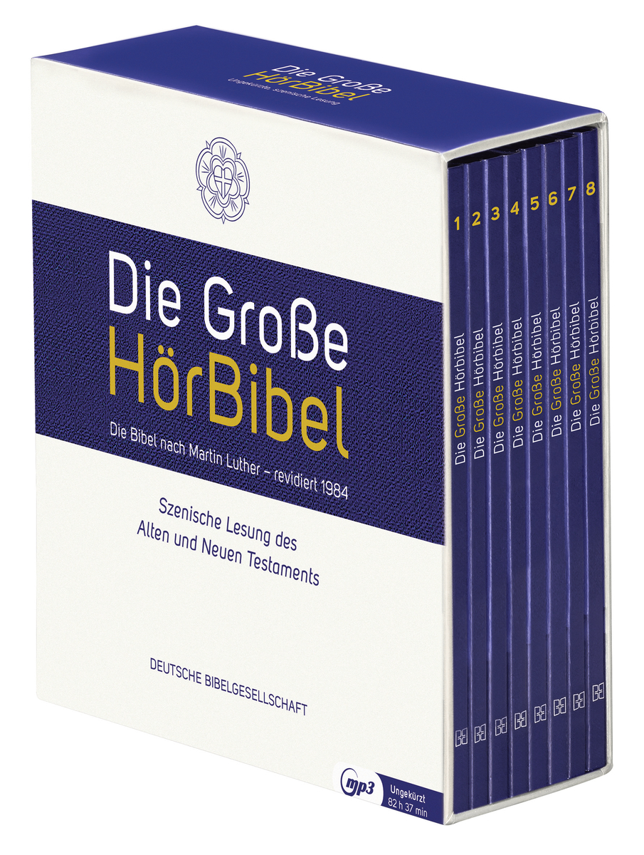 Bibel - Die große Hörbibel (8 MP3-CDs)