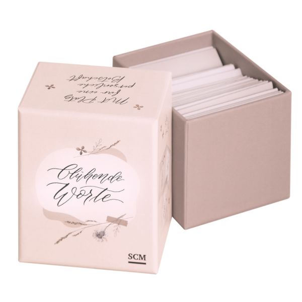 Karten-Box - Blühende Worte (Box) - Gesicht Box Meer