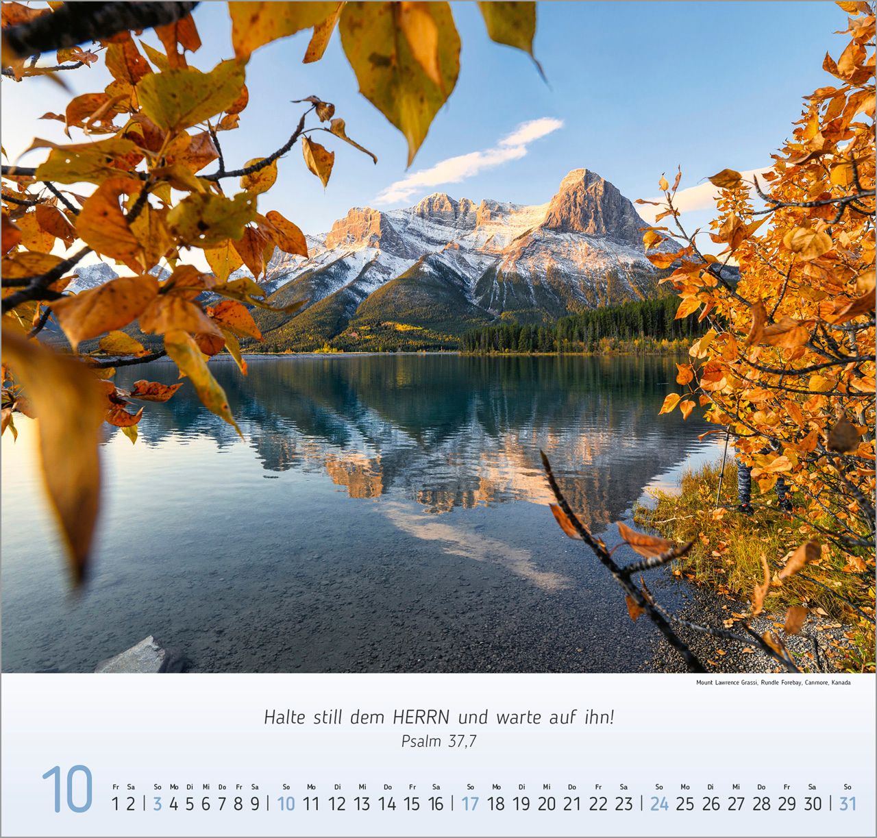 Wandkalender - Berg-Impressionen 2027 Wandkalender