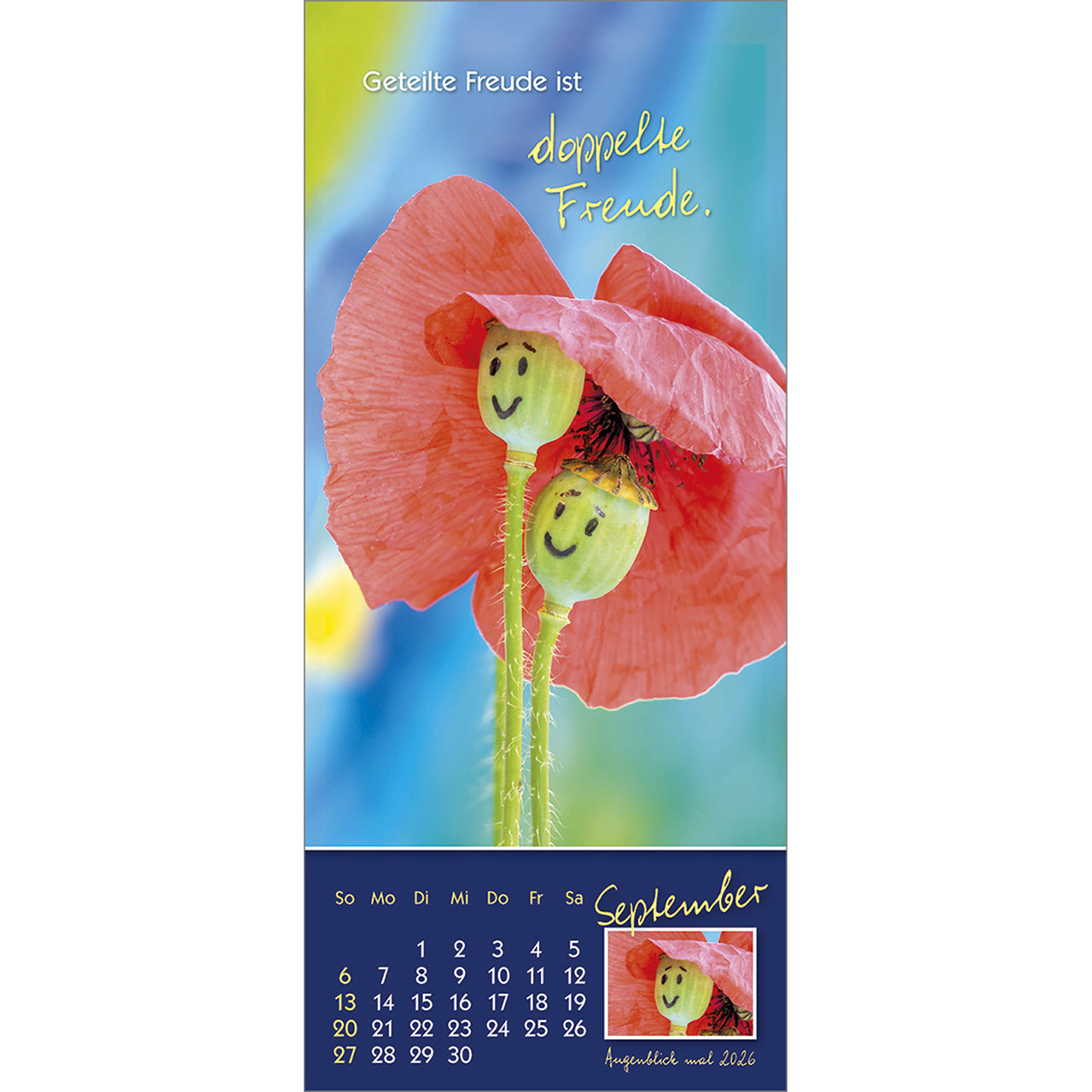 Tischkalender - Augenblick mal 2026