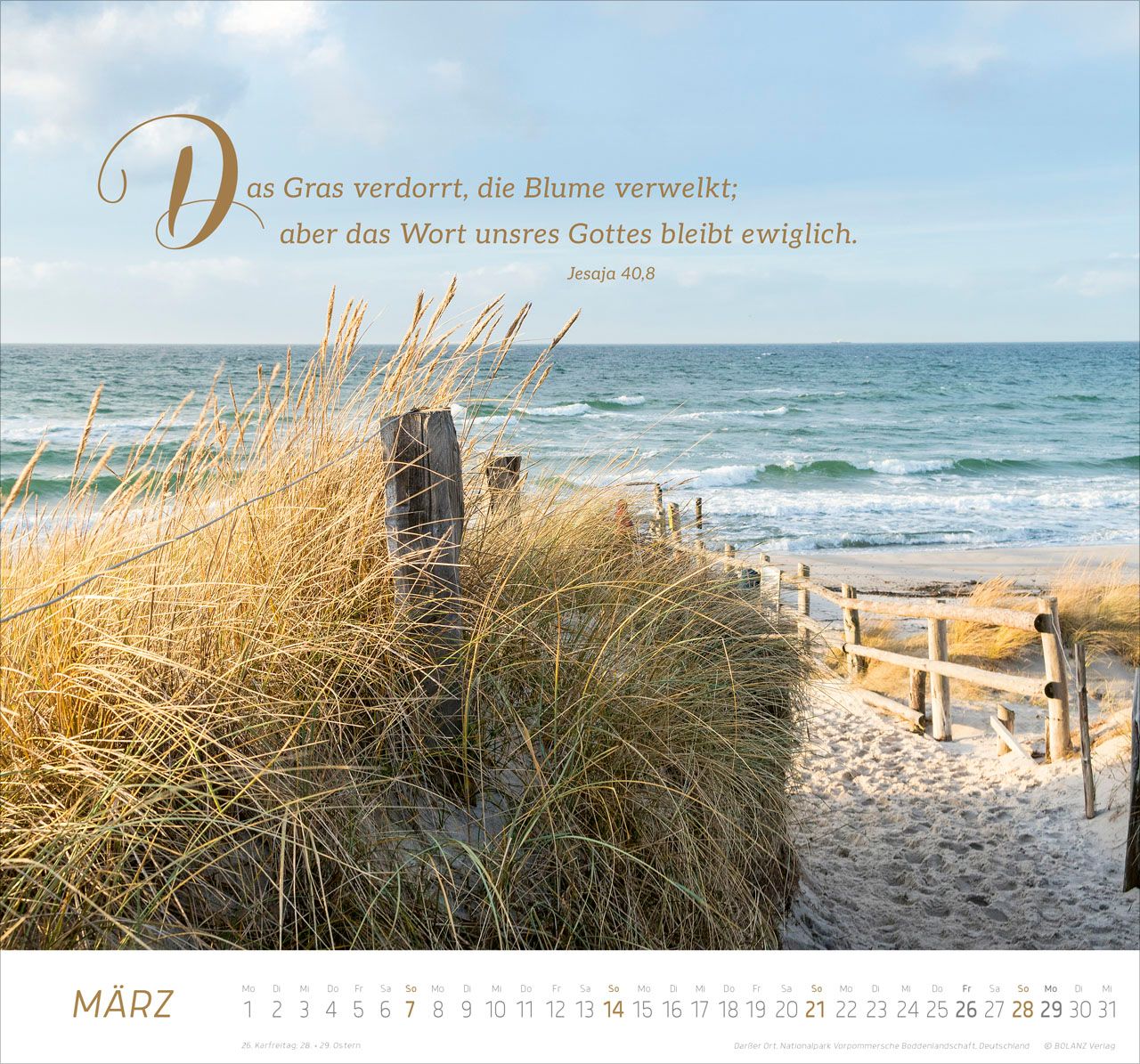 Wandkalender - Zeit für Meer 2027 Wandkalender