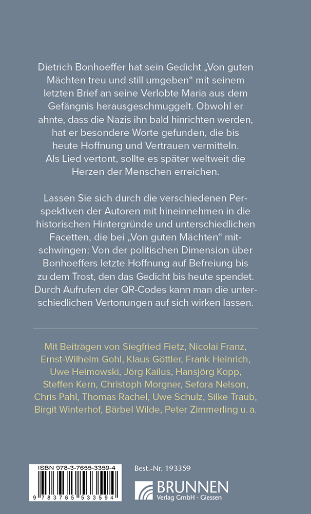 Buch - Von guten Mächten treu und still umgeben