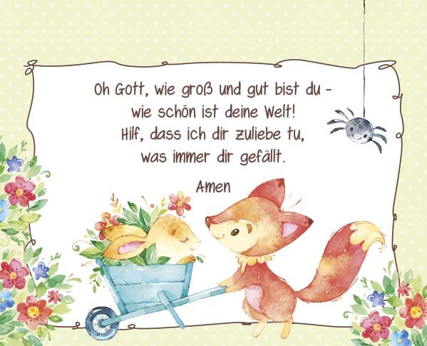 Aufstellbuch - Kindergebete