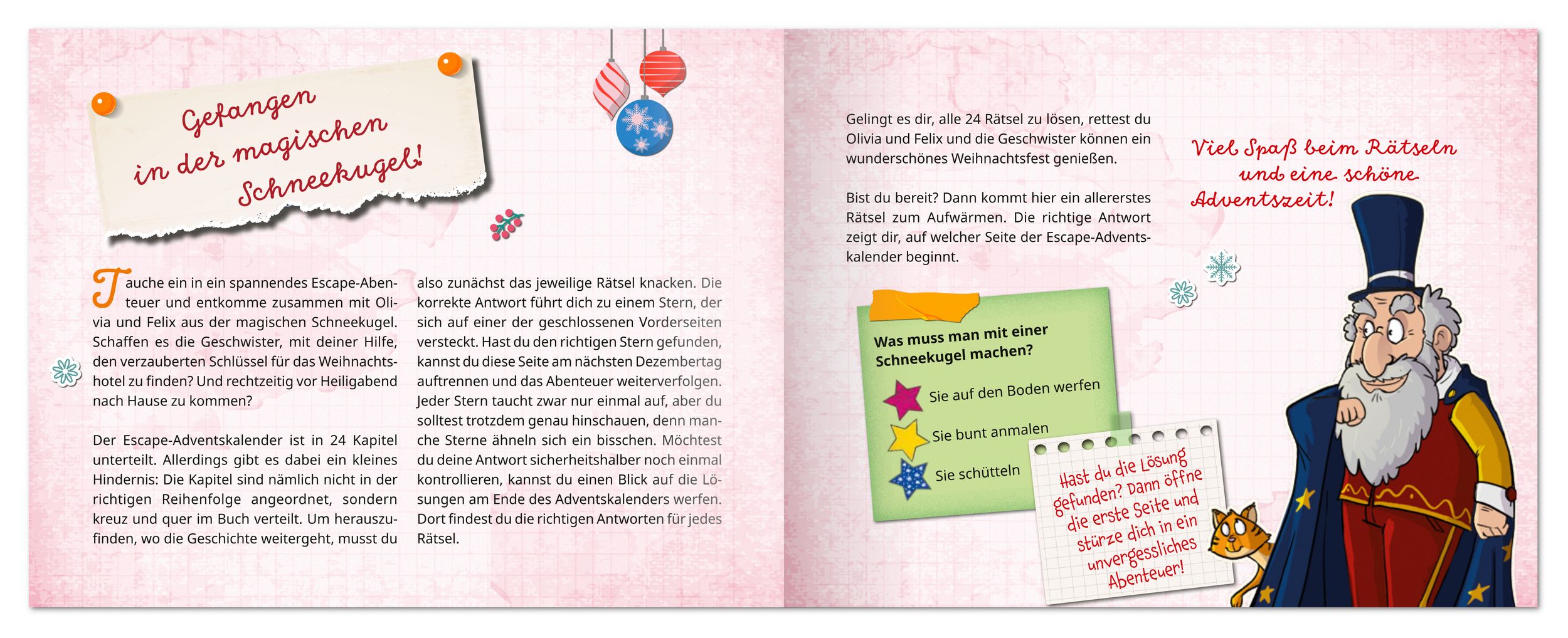 Adventskalender - Gefangen im magischen Weihnachtshotel