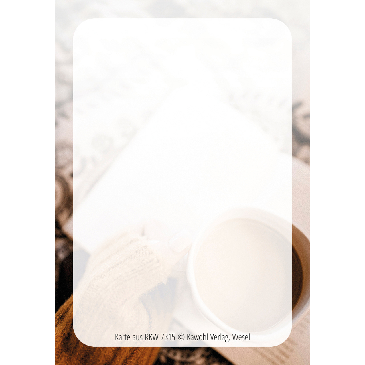 Karten-Box Papier - Gütig und treu - Leuchtturm Meer Strand Möve Vogel Sand Dünen