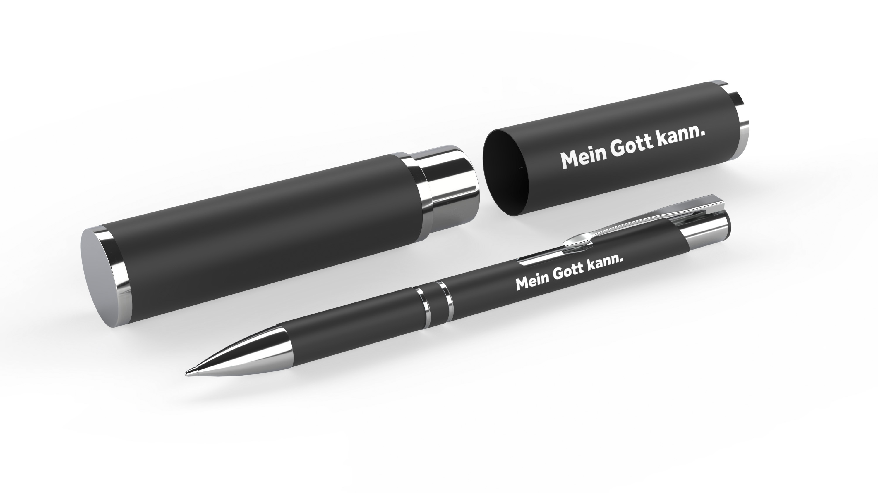 Kugelschreiber - Kugelschreiber Mein Gott kann. im Etui