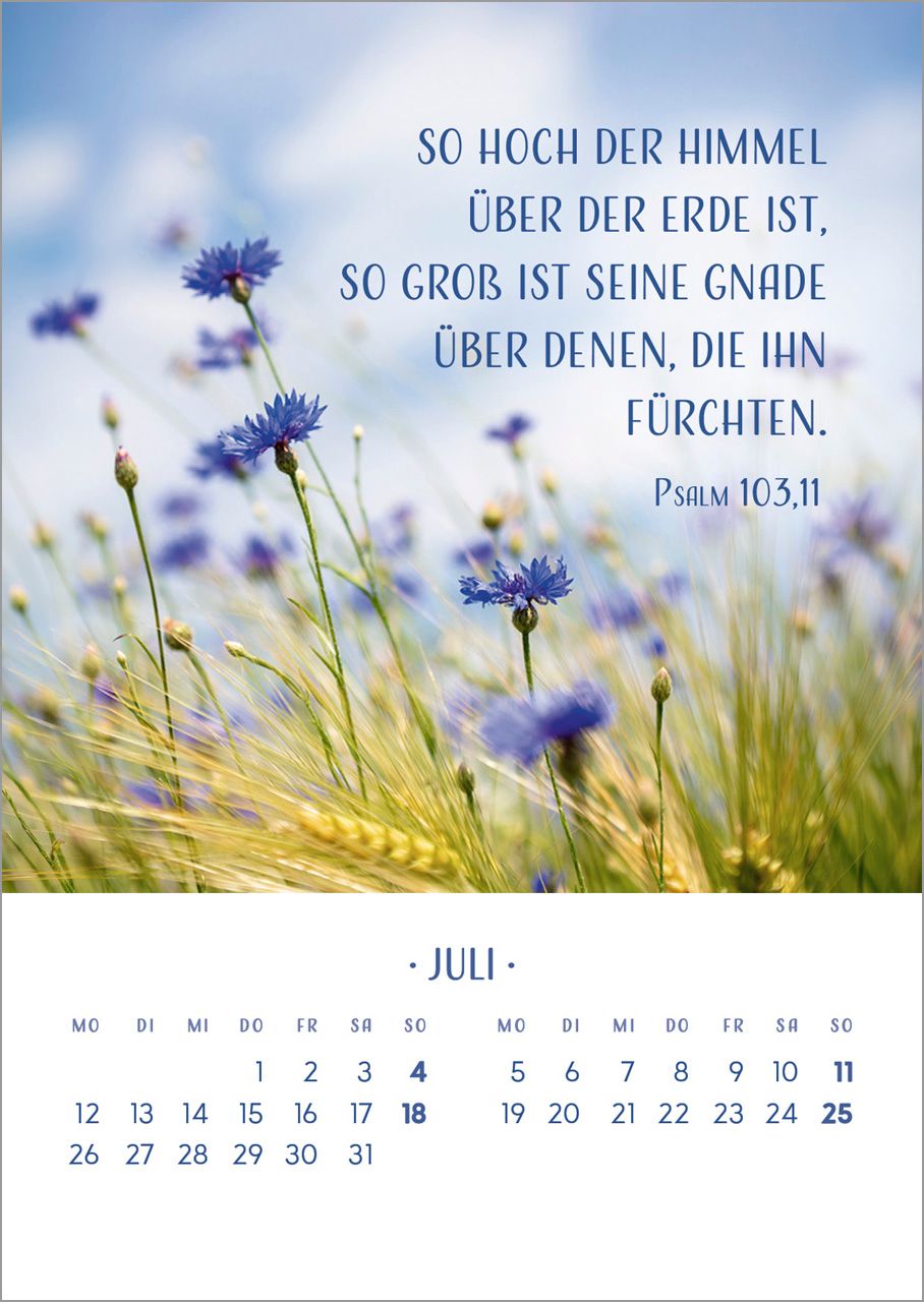 Tischkalender - Zarte Blumengrüße 2027