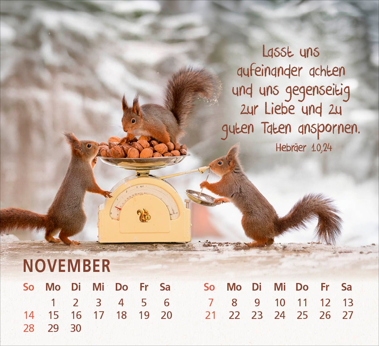 Tischkalender - Du bist meine Freude 2027