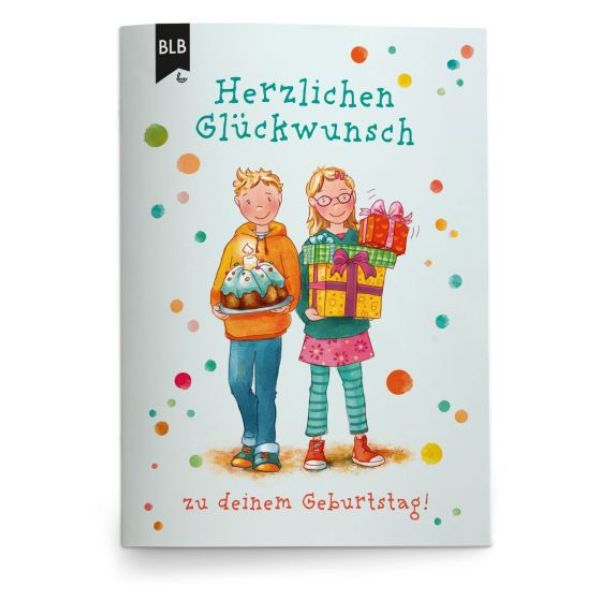 Grußheft - Herzlichen Glückwunsch zu deinem Geburtstag!