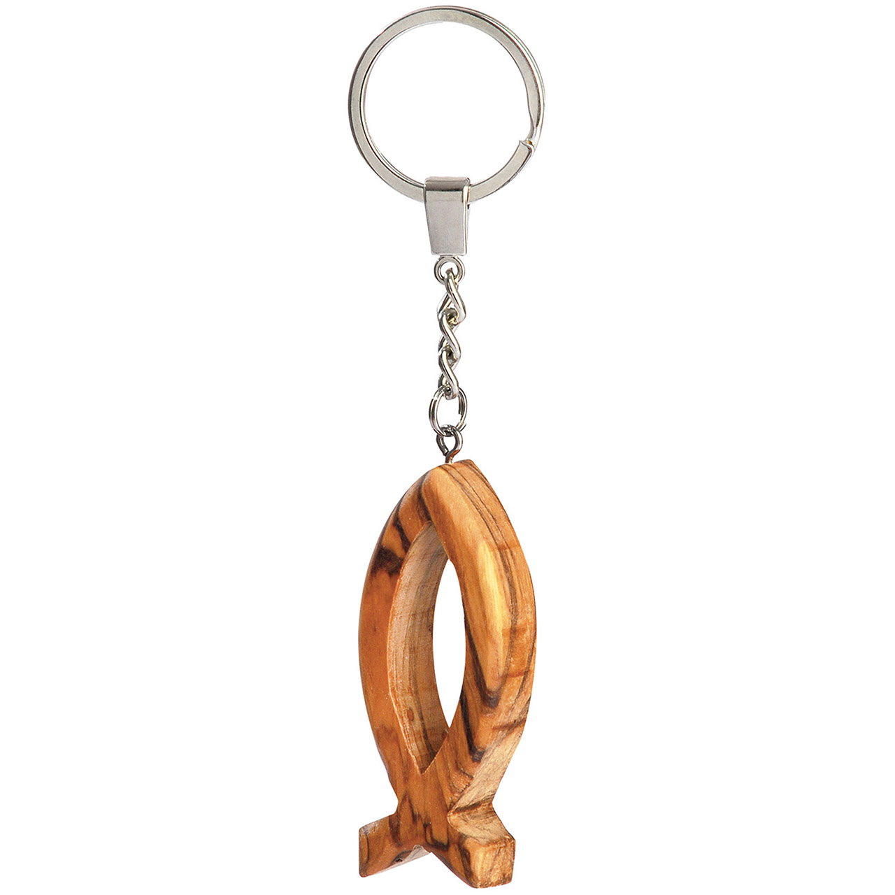 Ichthys Schlüsselanhänger - Ichthys - Fisch, Ichthys, Holz