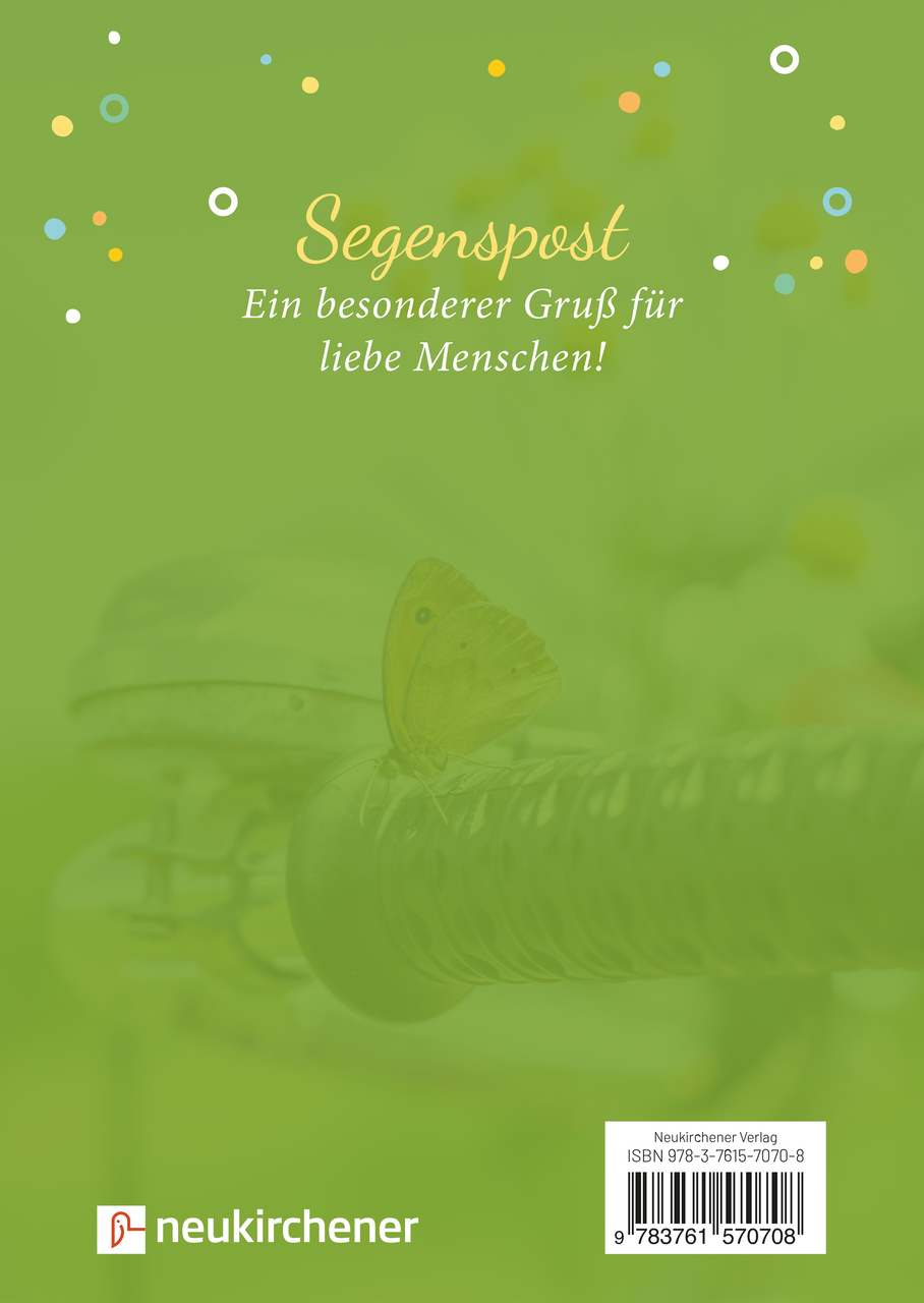 Grußheft - Segenspost zum Ruhestand