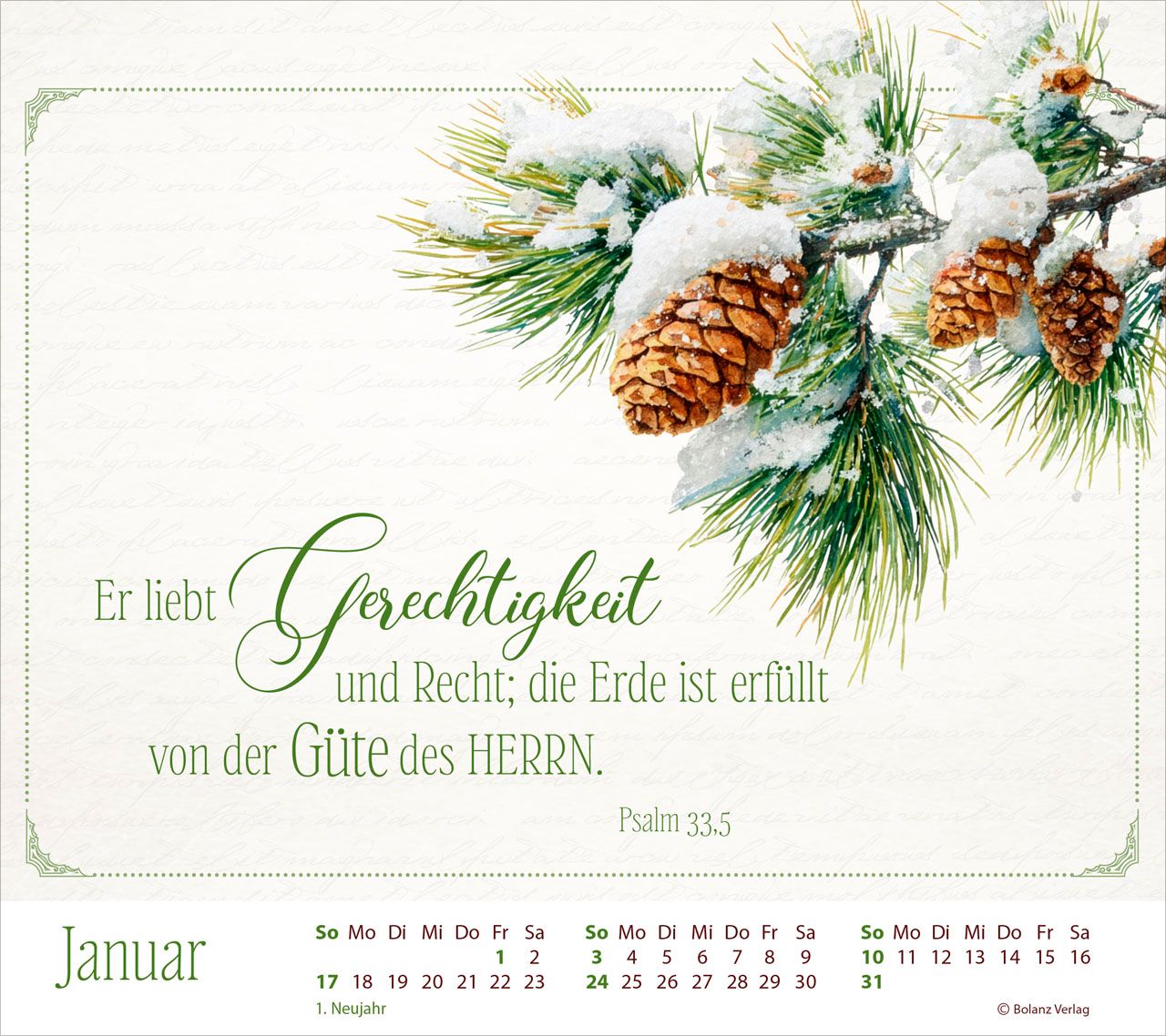 Tischkalender - Wortpoesie 2027 Tischkalender