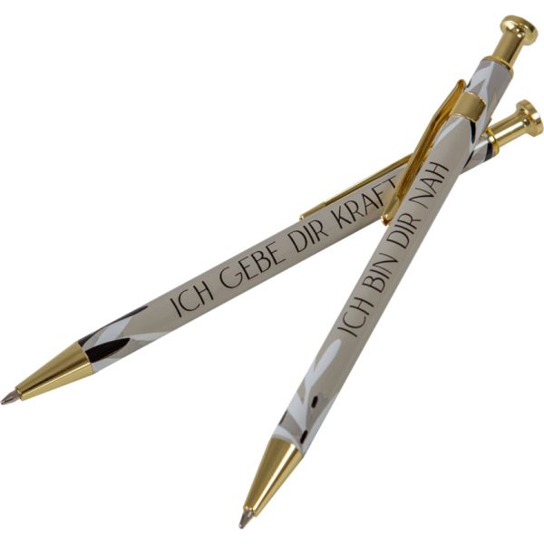 Kugelschreiber - Kugelschreiber-Set 'Immer nah' 2 Ex. (Box) - Muster Stift