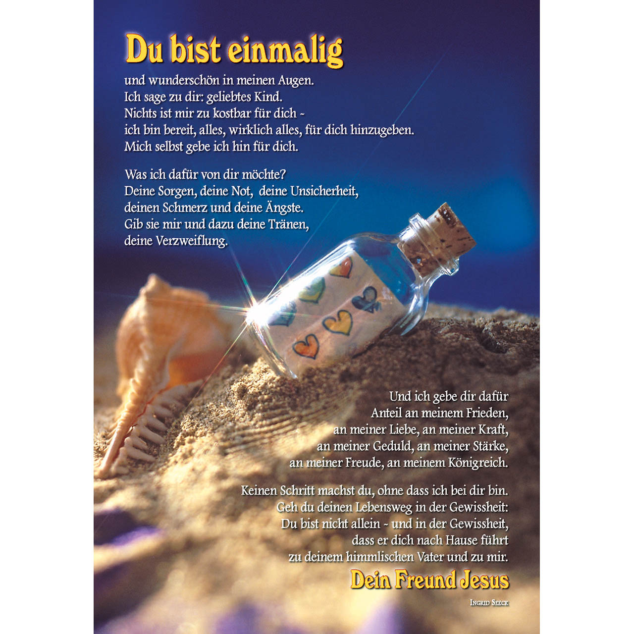 Du bist einmalig Du bist einmalig