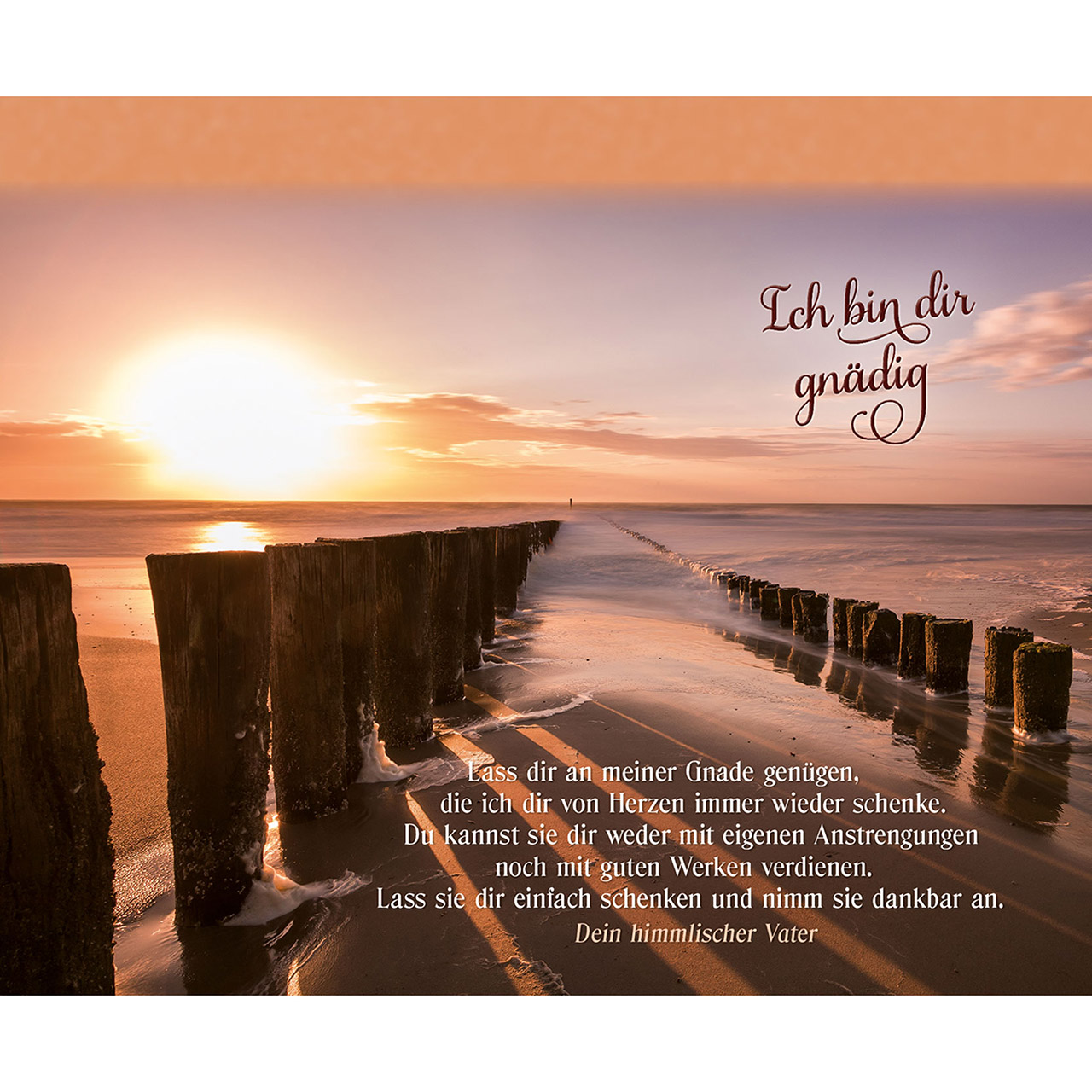 Aufstellbuch - Ich bin hier, nah bei dir! - Lavendel Stuhl Hut