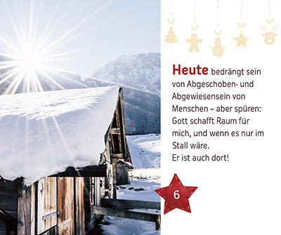 Aufstellbuch - Zünde dein Licht an - Krippe Kerze