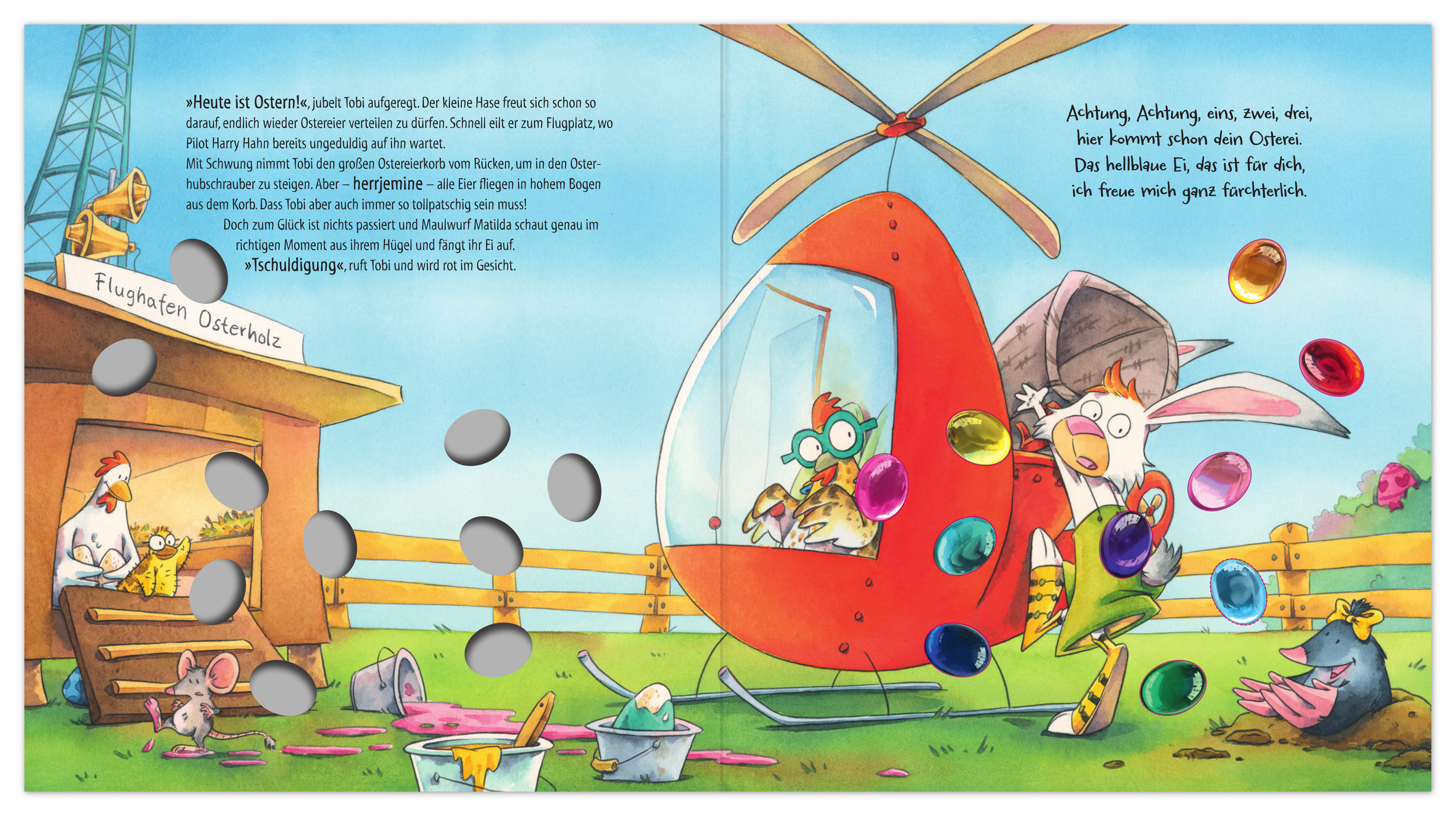 Buch - Frohe Ostern, Tobi Tollpatsch!