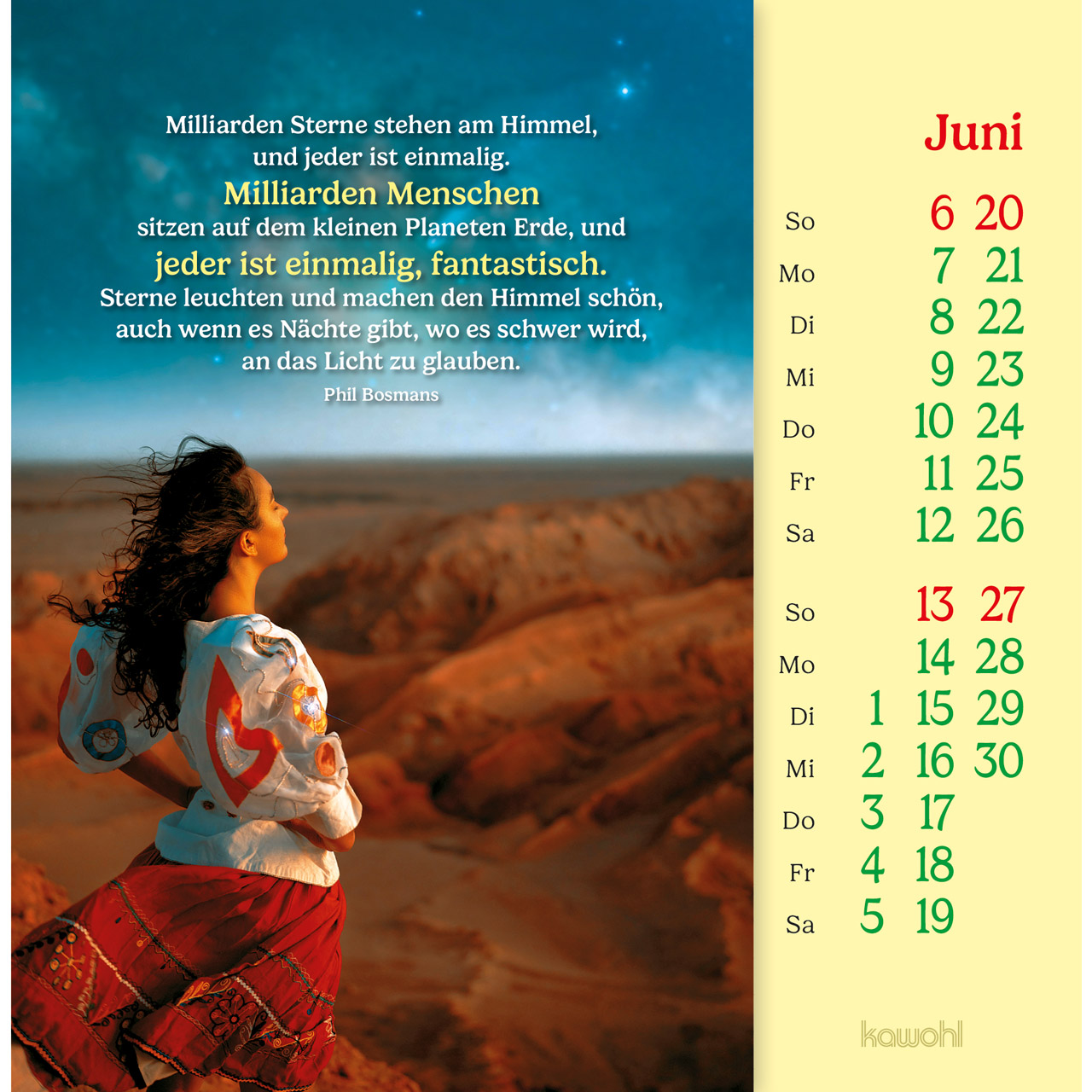Postkartenkalender - Phil Bosmans - Postkarten-Kalender 2027