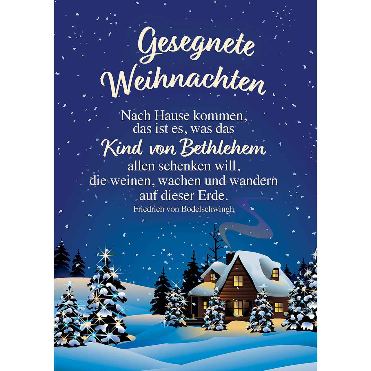 Gesegnete Weihnachten