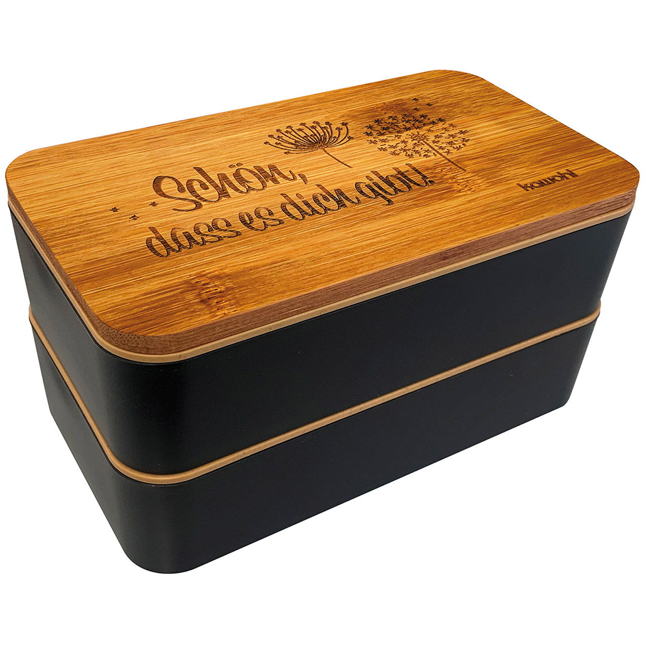 Schön, dass es dich gibt Lunchbox - Schön, dass es dich gibt - Blumen / Pustblumen