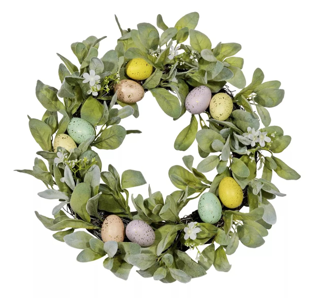 Dekoration - Osterkranz mit Ostereiern