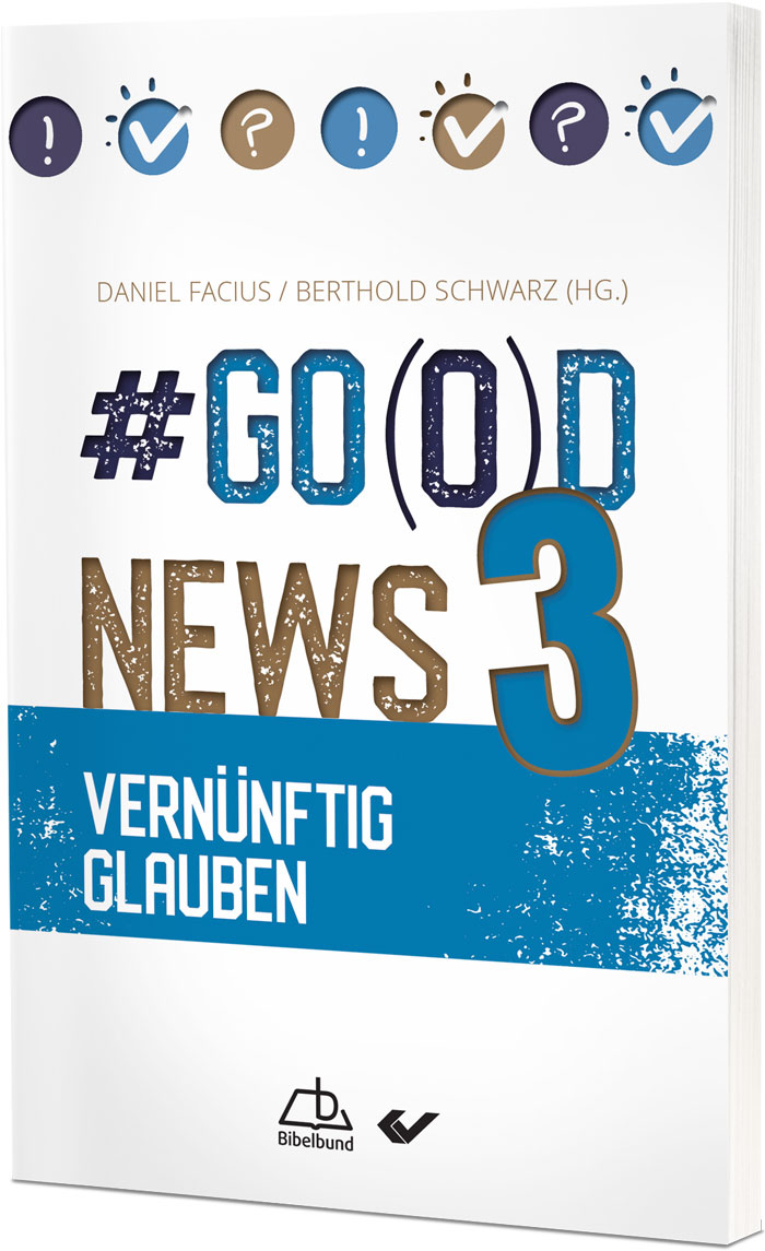 #GOOD NEWS 3 Buch - #GOOD NEWS 3 - Ausrufezeichen Fragezeichen Haken Buch Muster