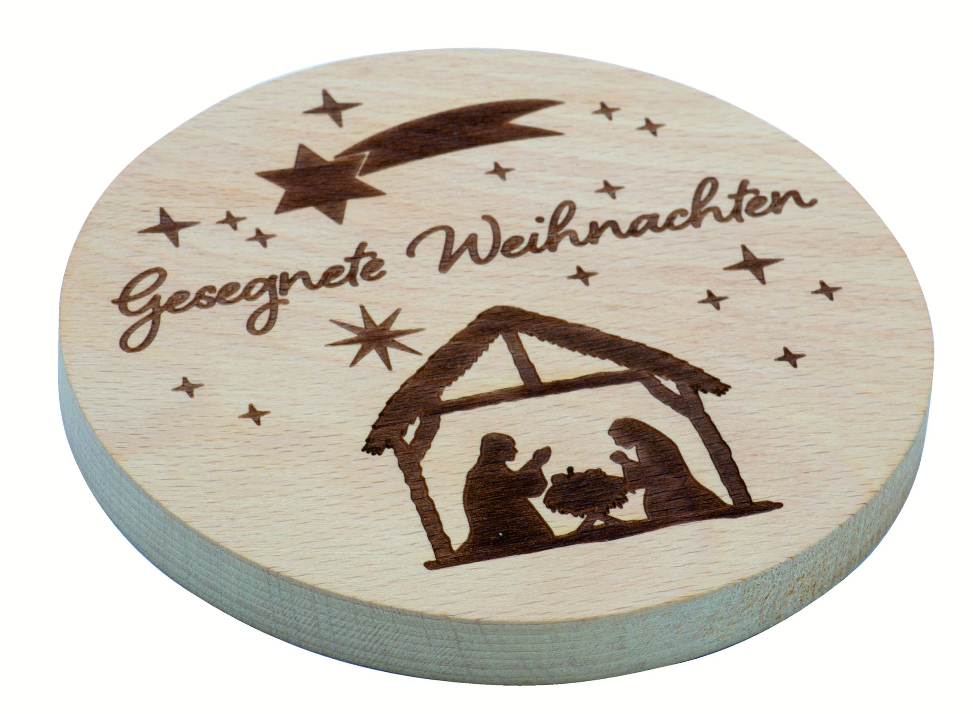 Untersetzer - Untersetzer "Gesegnete Weihnachten"