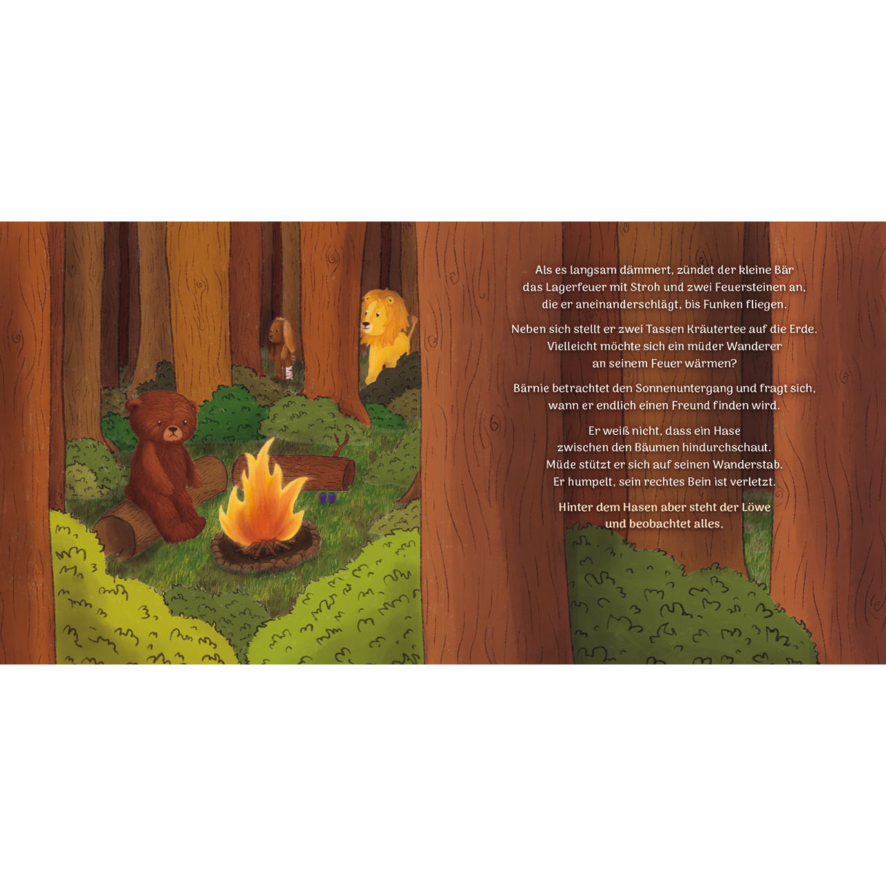 Buch - Du bist nicht allein, kleiner Bär - Bär Wald Löwe