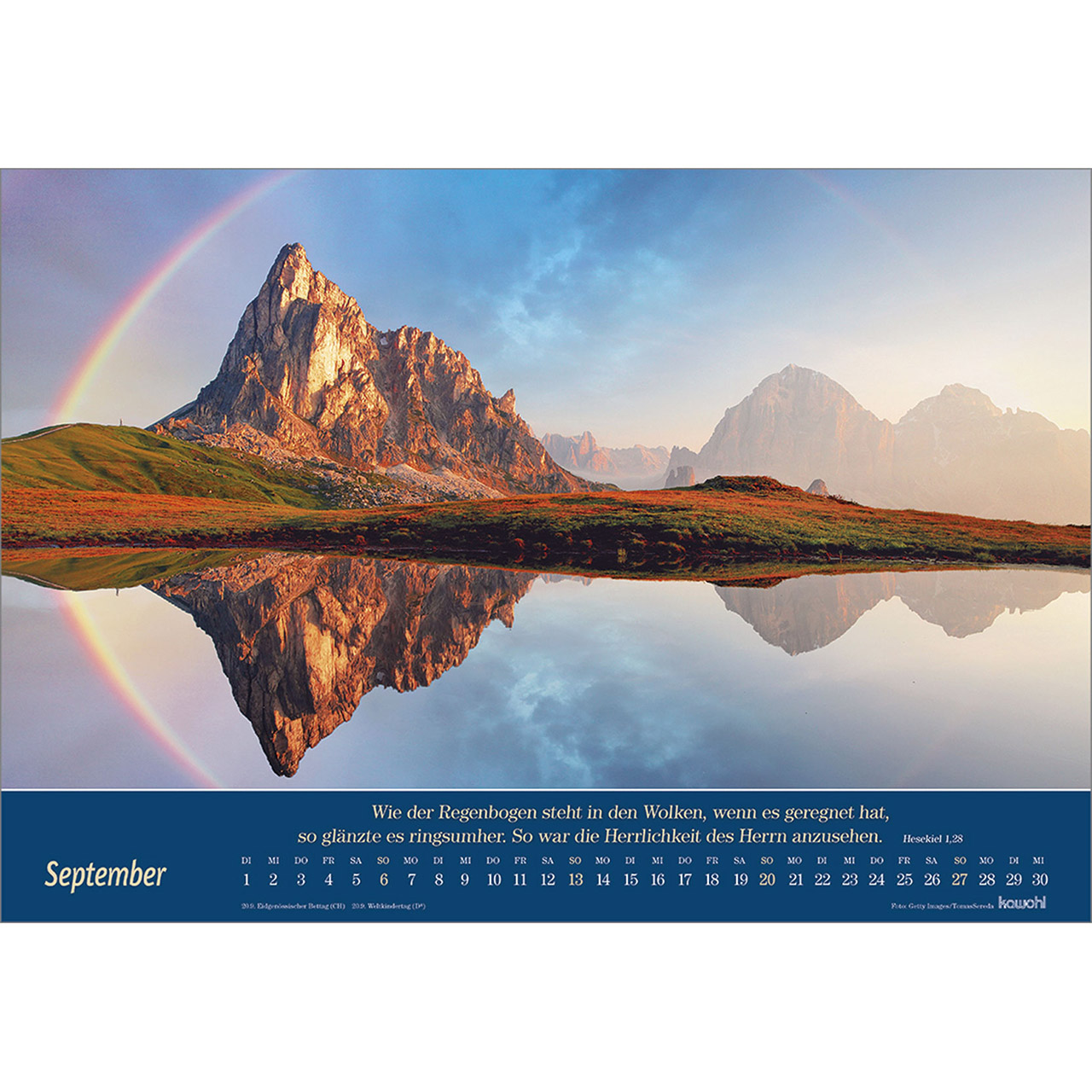 Wandkalender - Atemholen 2026