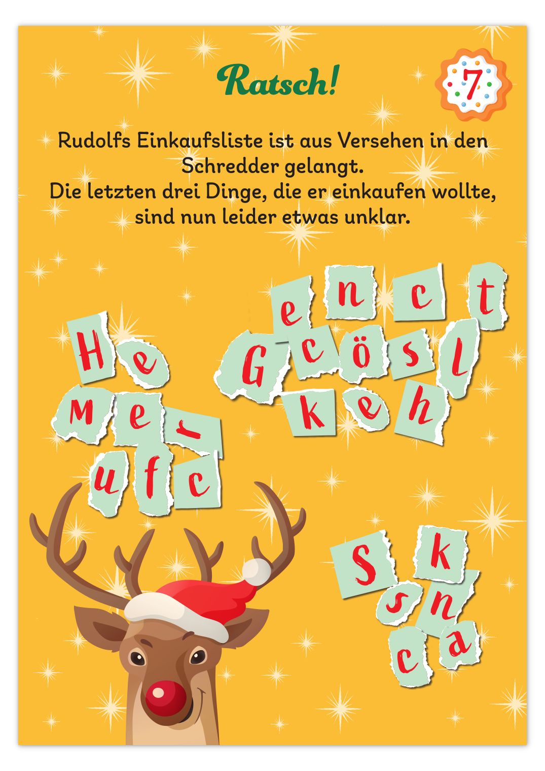 Adventskalender - Rätseladventskalender to go 9