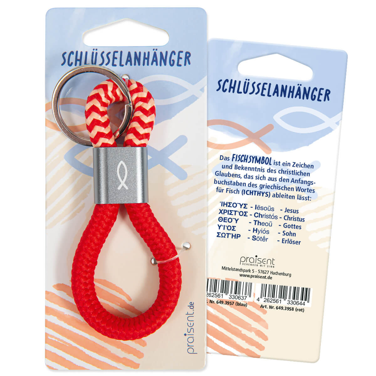 Schlüsselanhänger - Schlüsselanhänger "Fisch"