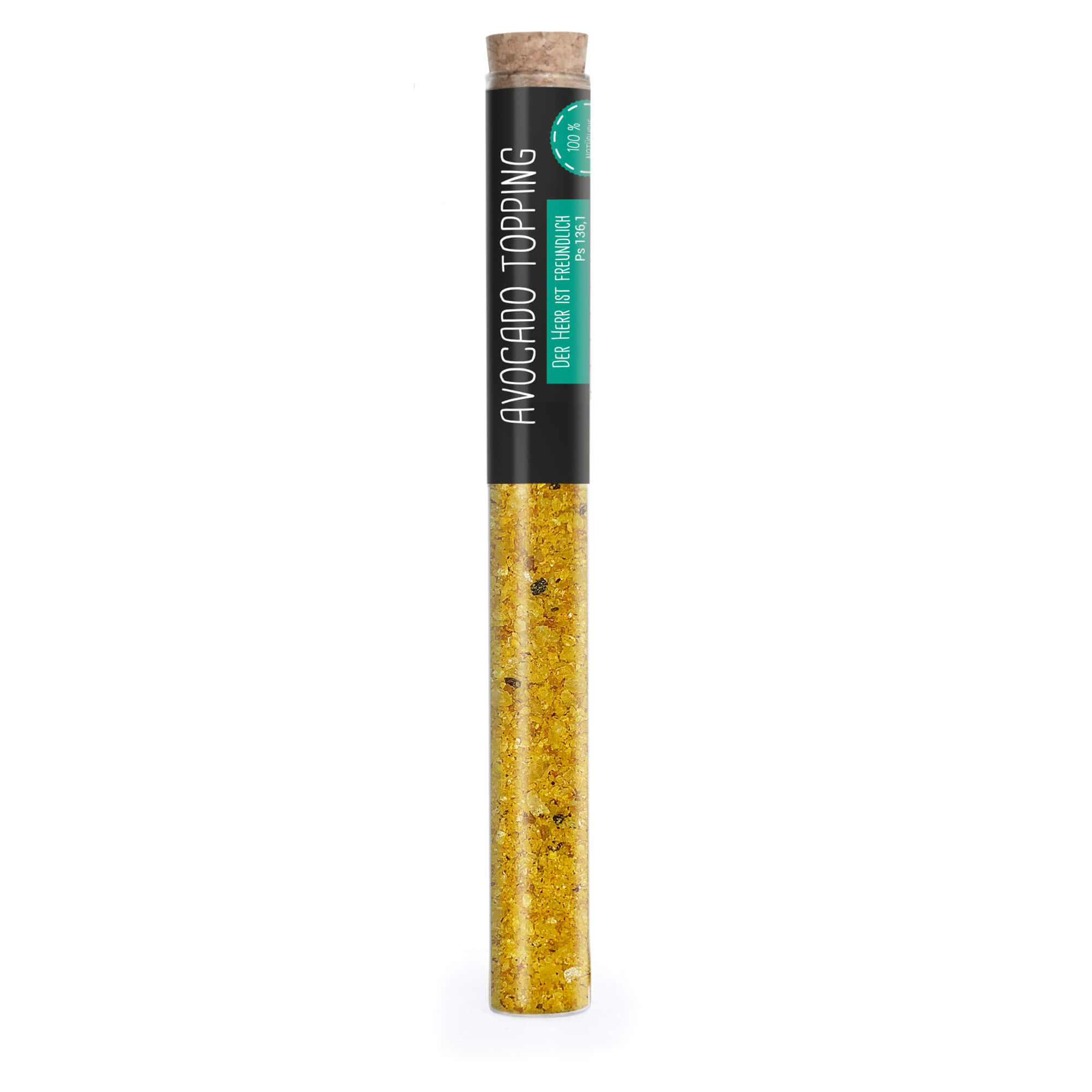 Gewürze & Kräuter - Gewürzsalz 'Avocado-Topping' (33 g) - Reagenzglas