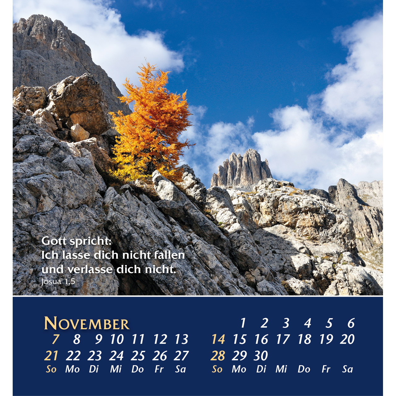 Aufstellkalender - Aus der Stille leben 2027