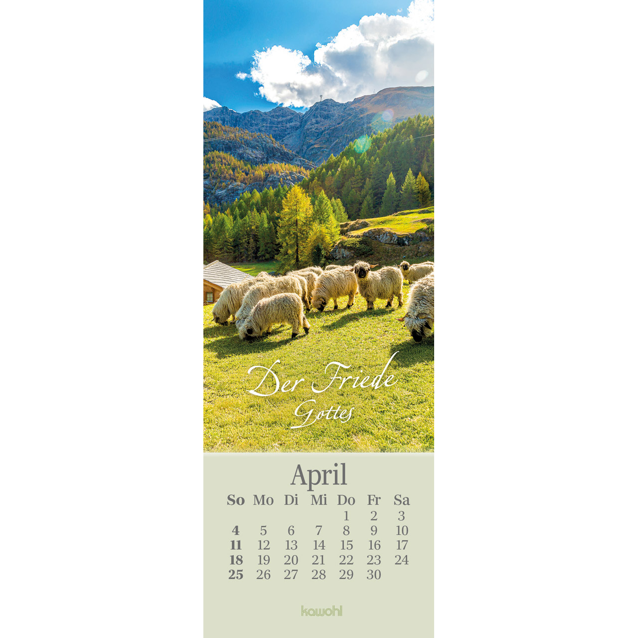 Lesezeichenkalender - Sei behütet jeden Tag 2027