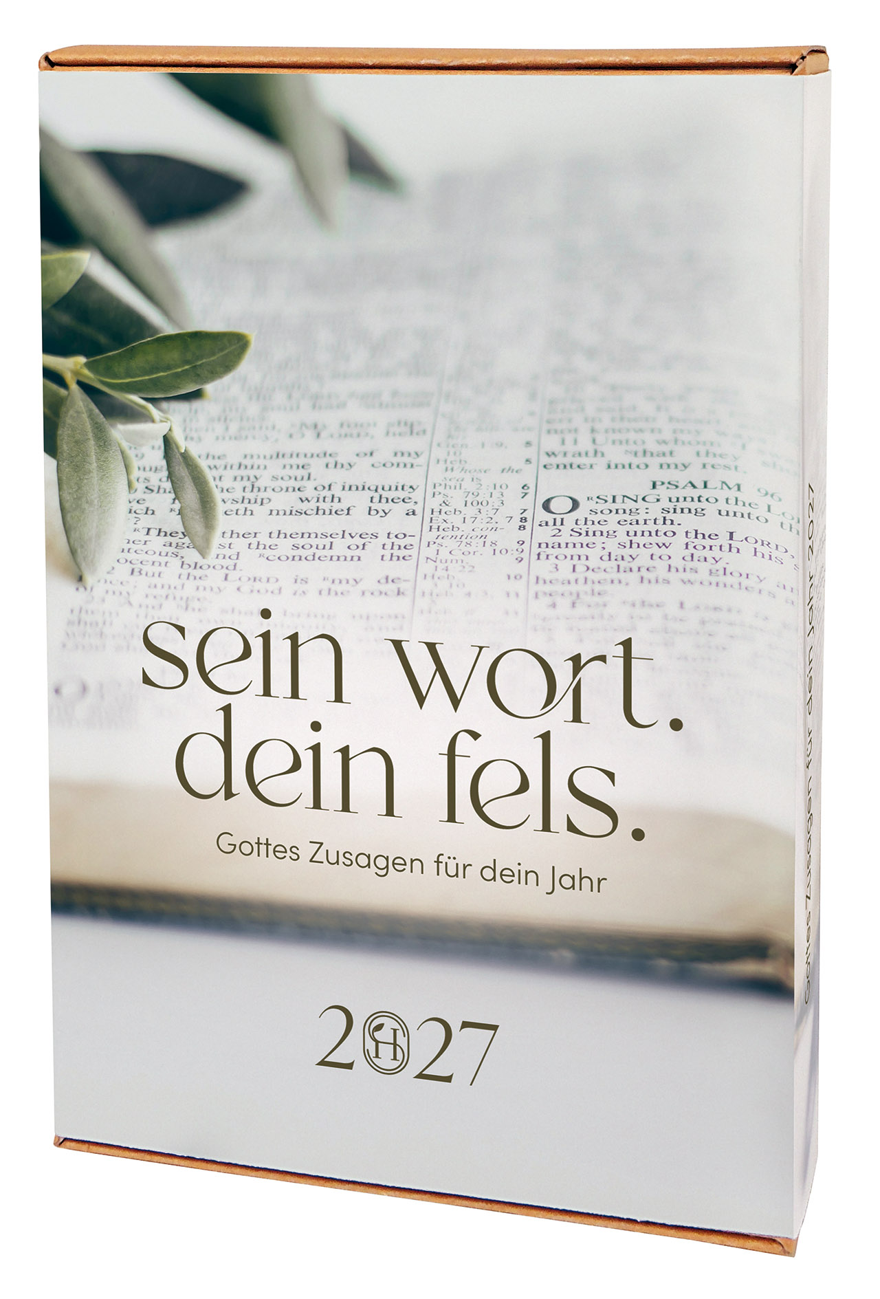Postkartenkalender - Sein Wort. Dein Fels. 2027