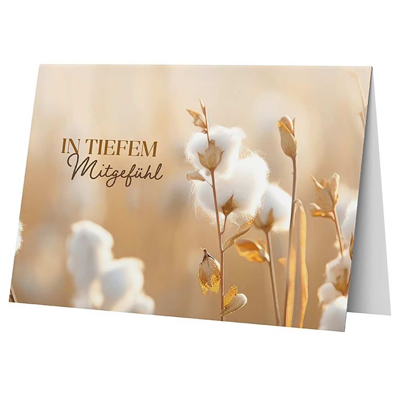 Faltkarte - Faltkarte 'In tiefem Mitgefühl'